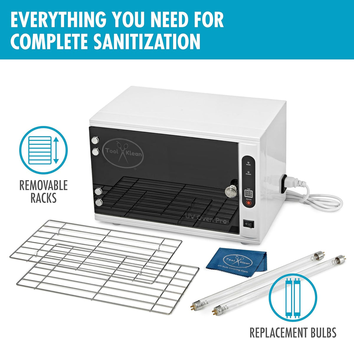 UV Sanitizer Box | Tool Klean's UVC Light Oven Pro Sanitizer