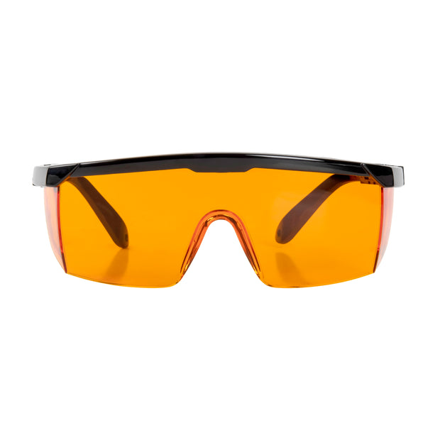 Yellow UV Light Safety Glasses - EN166 ANSI Z87.1, CE – UV 400