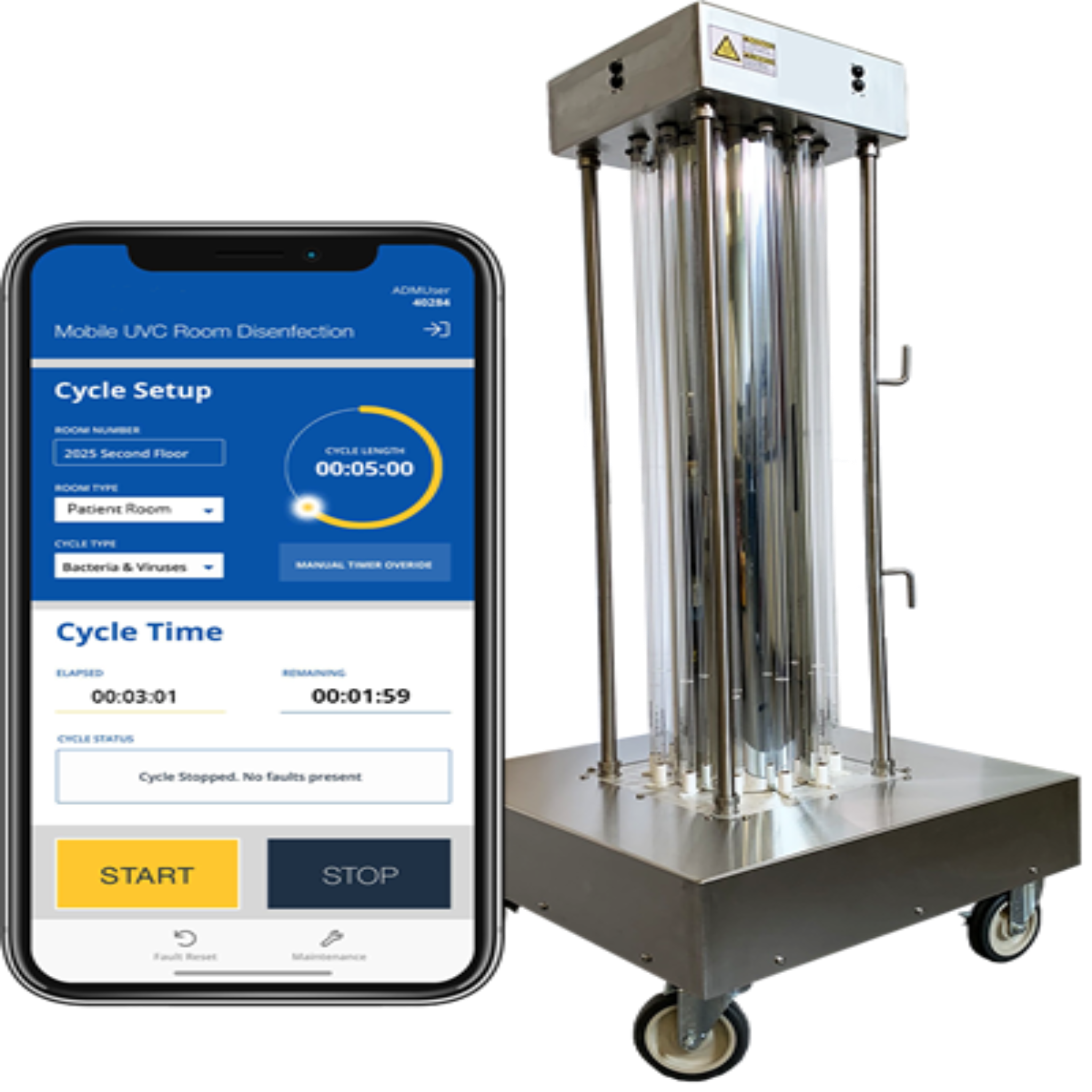 American Ultraviolet MRS45-12 Mobile UV Unit
