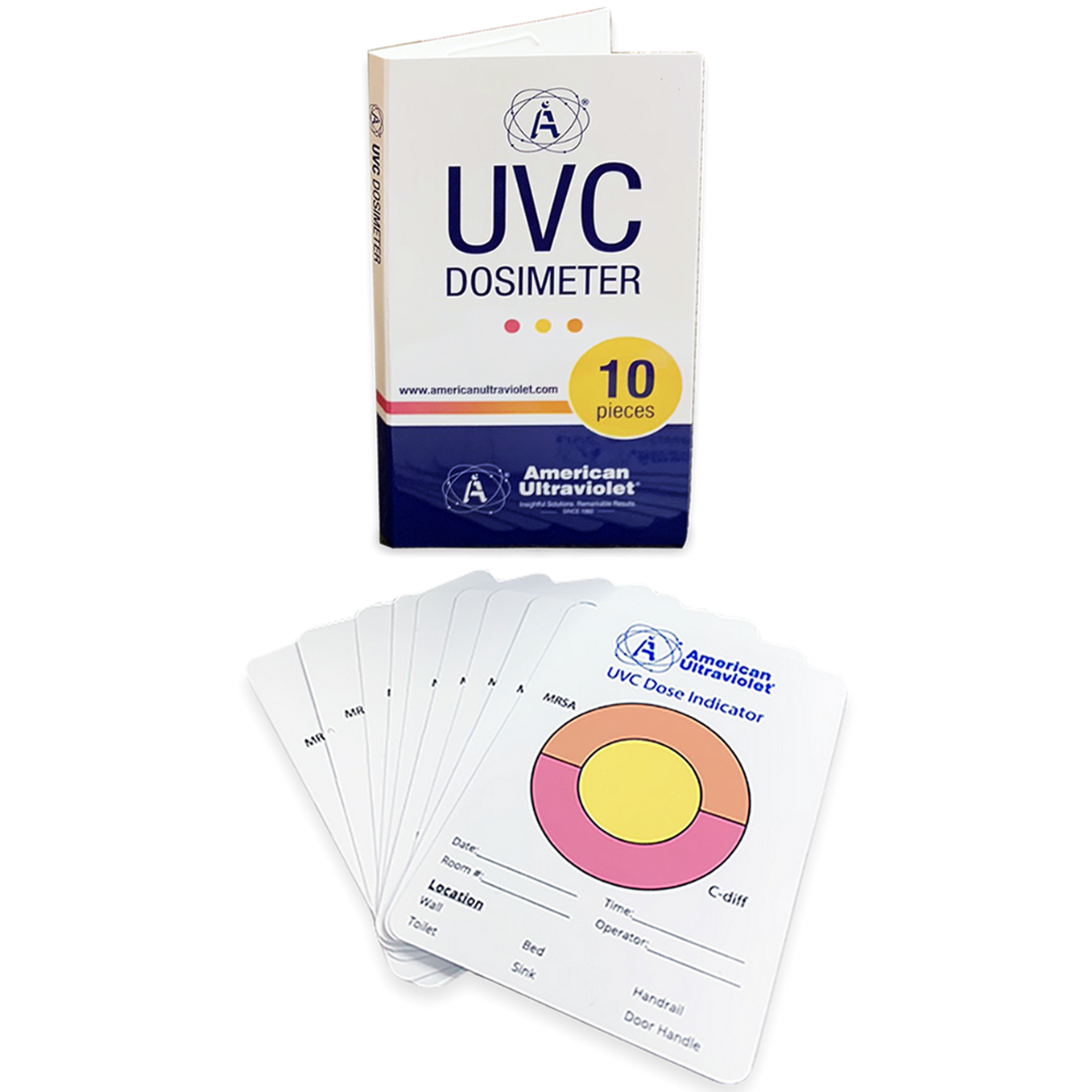 American Ultraviolet UVC Dosimeter Cards 10 Pack