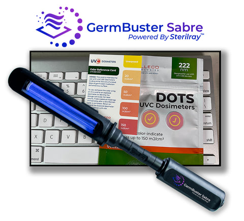 Sterilray Germbuster Sabre - Far UV Handheld Sanitizer