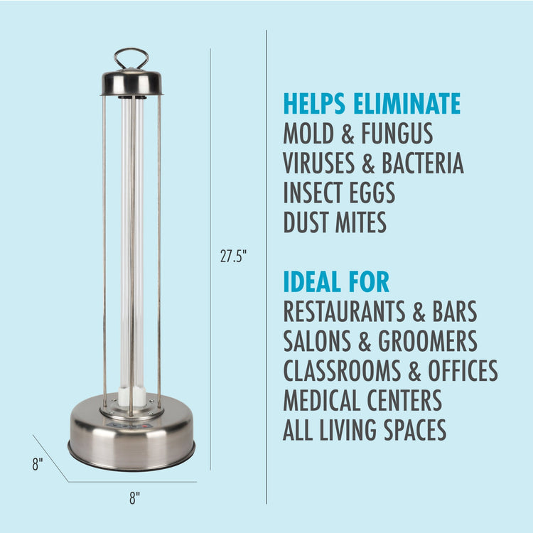 UV Tabletop sanitizer additional features and uses
