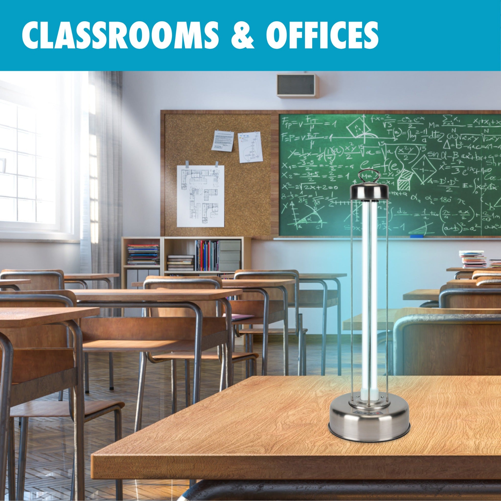 UV Sanitizer Lamp | 100W Tabletop Sanitizer | Tool Klean