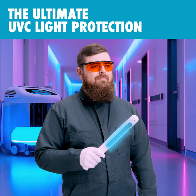 UV glasses for UVC light protection