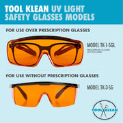 UV glasses different models