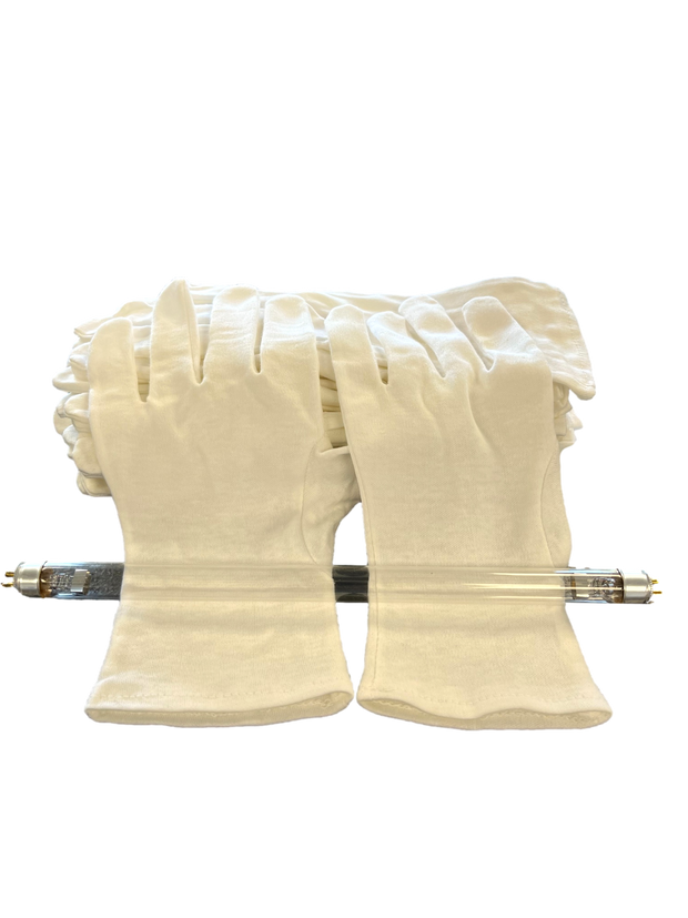 UVC Bulb Safety & Cleaning Gloves - Pack of 12 Pairs