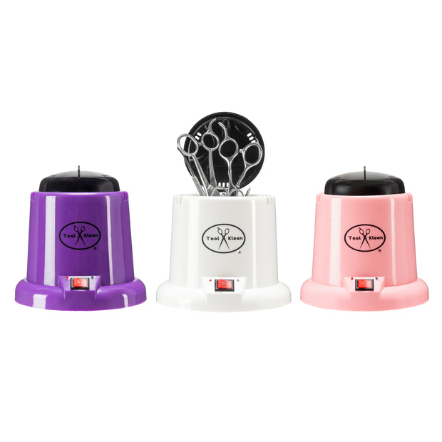 Salon Tool Sanitizer - Glass Bead Hot Cup Sanitizer in White, Pink, or Purple (Includes 2 Bags of Beads, an $11.98 value)