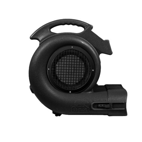 B-Air Grizzly GP-1 1 HP 3550 CFM Grizzly Air Mover Carpet Dryer Floor Fan for Water Damage Restoration and Pet Cage Dryer