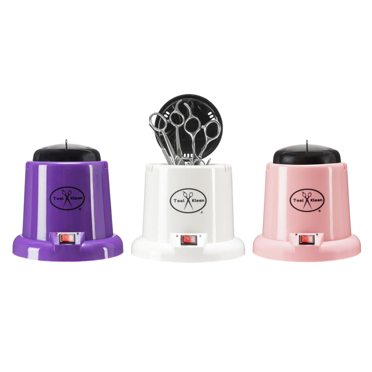 Salon Tool Sanitizer - Glass Bead Hot Cup Sanitizer in White, Pink, or Purple (Includes 2 Bags of Beads, an $11.98 value) - Tool Klean