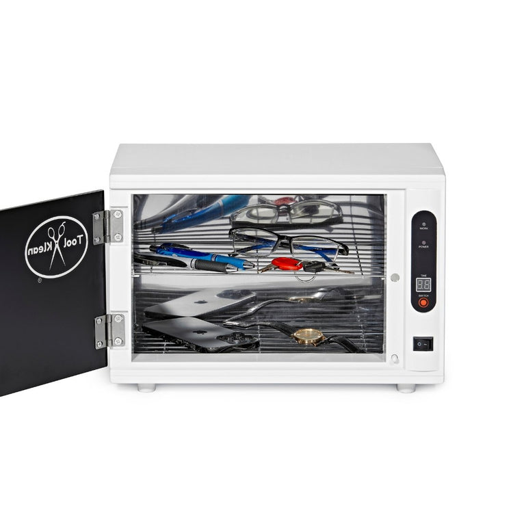 UV Sanitizer Box - Tool Klean UVC Light Oven Pro Sanitizer With Small Objects Inside