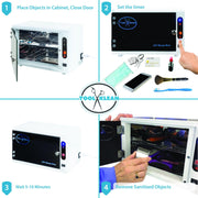 UV Sanitizer Cabinet - Tool Klean UVC Light Oven Pro Sanitizer - Tool Klean