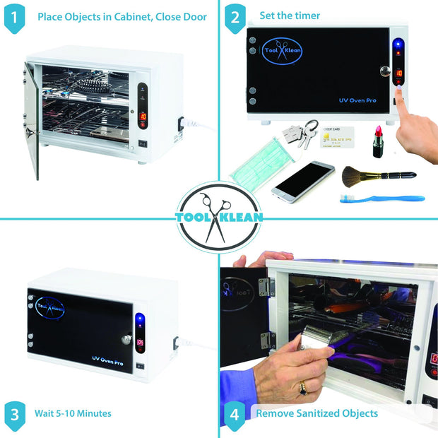 UV Sanitizer Cabinet - Tool Klean UVC Light Oven Pro Sanitizer for Groomers - Tool Klean