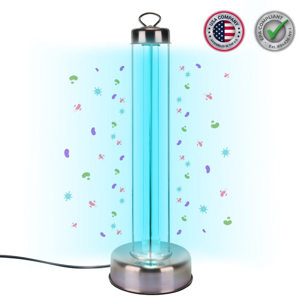 UV Sanitizer Lamp, 100W Tabletop Sanitizer